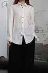 ARCHIVIO J.M.Ribot Square Neck Shirt SH09/BL/X Beige